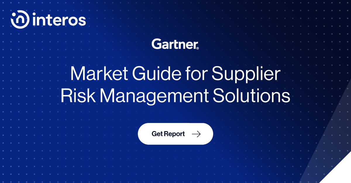 Gartner Study Shows Investing in Supply Chain Risk Management