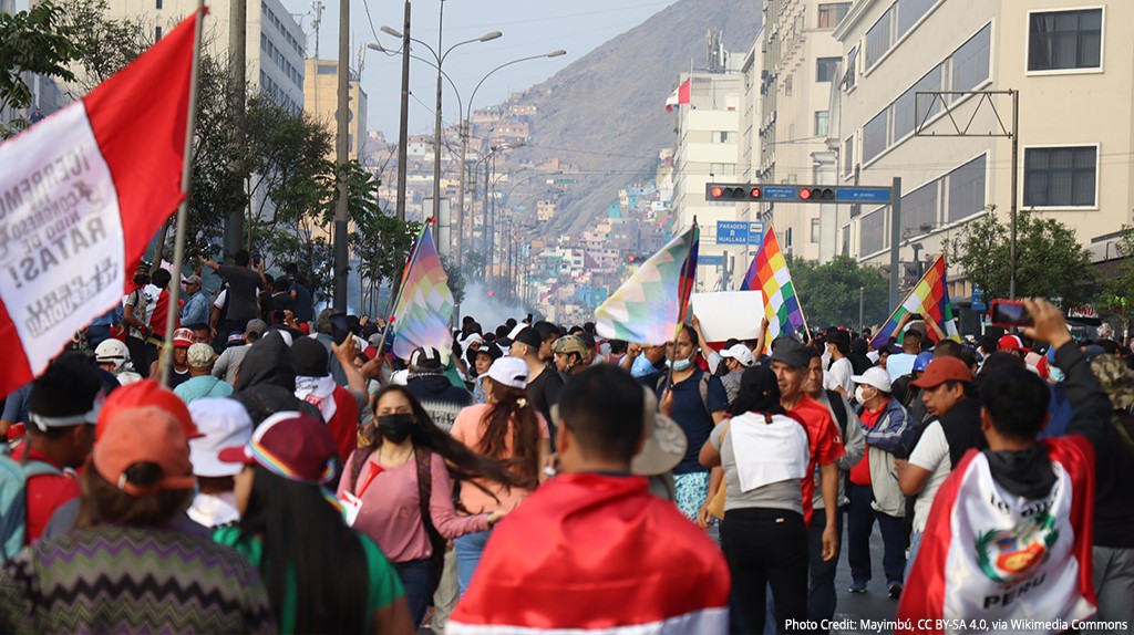 Peru Protests Create Risk of Supply Chain Disruption for Western Businesses