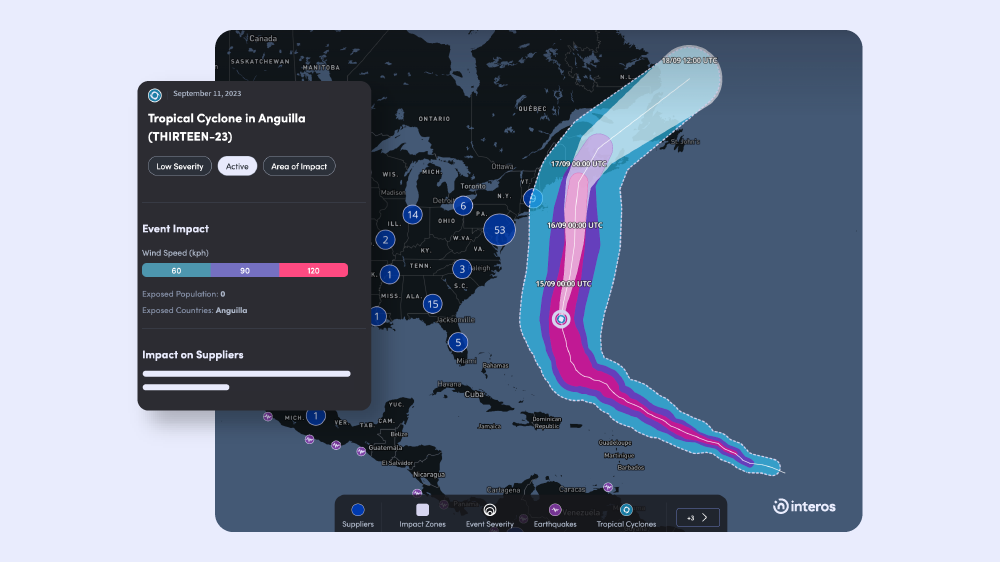 Interos Launches Multi-tier Catastrophic Risk Visibility to Get Companies Ahead of Supply Chain Disasters